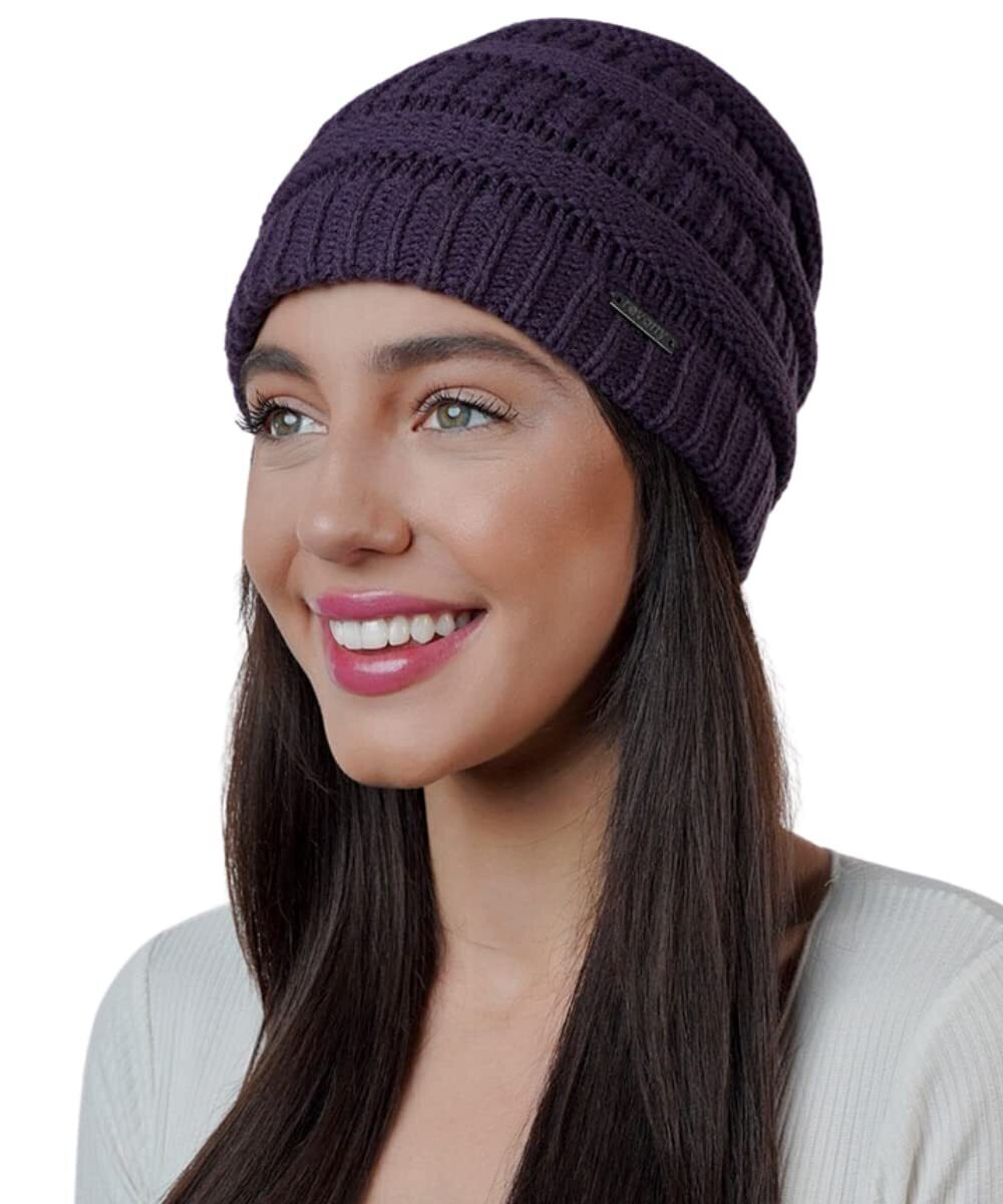5834 ’s Soft Warm Stretchy Trendy Chunky Knit Beanie - Stylish Cable Knit